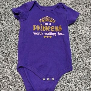 Caramel Purple and Gold Bodysuit Princess Design